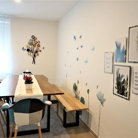 Mein Apartment Flowers Mit Kamin, Bis 10 Personen Frankenthal  Dış mekan fotoğraf