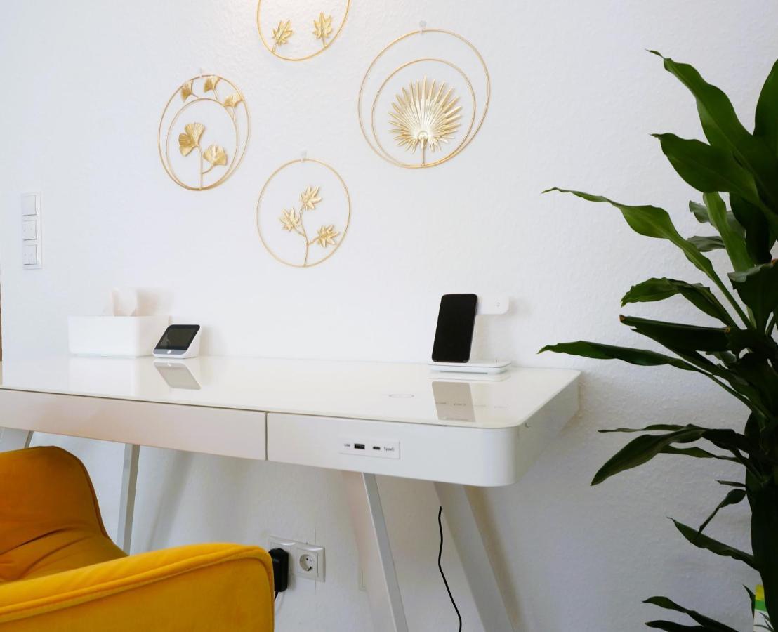 Mein Apartment Flowers Mit Kamin, Bis 10 Personen Frankenthal  Dış mekan fotoğraf
