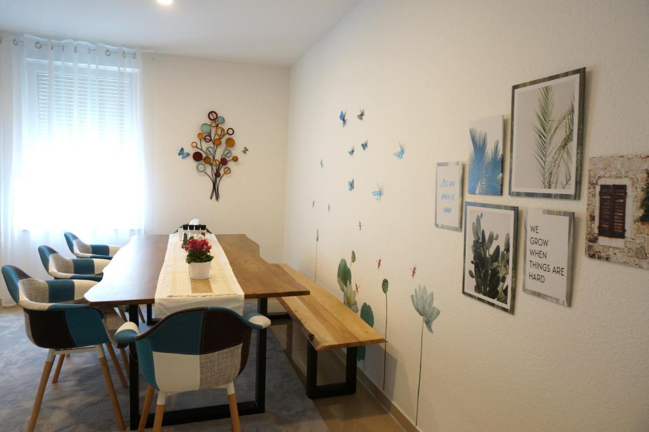 Mein Apartment Flowers Mit Kamin, Bis 10 Personen Frankenthal  Dış mekan fotoğraf